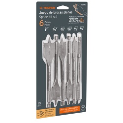 Set de Brocas Paleta 1/4" Hex 6 Pzs Truper 11395