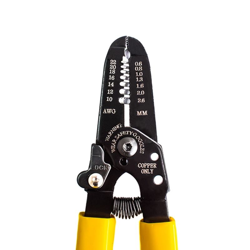 TOOLCRAFT TO-4861944 Pince à Dénuder 0.15 à 6 Mm² 10 à 26 AWG | Leroy Merlin