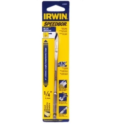 Broca Paleta 1/4" Hex 1/4" x 6" para Madera Irwin IW13997