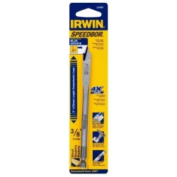 Broca Paleta 1/4" Hex 3/8" x 6" para Madera Irwin IW13999