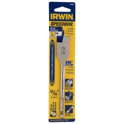 Broca Paleta 1/4" Hex 15/16" x 6" para Madera Irwin IW14008