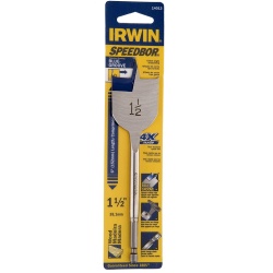 Broca Paleta 1/4" Hex 1 1/2" x 6" para Madera Irwin IW14013