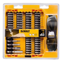 Taladro Perc 1/2" + Atornillador de Impacto 1/4" 20V Brushless + Set de Puntas 53 Pzs Dewalt DCK223D2-K5