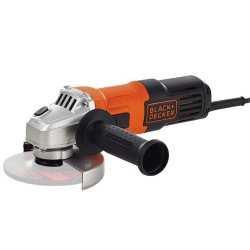 Taladro Percutor 3/8" 20V 1 Bat + Amoladora 4 1/2" 650W + Set de Accesorios 27 Pzs Black + Decker BCD704C1-K7