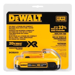 Taladro Perc 1/2" + Atornillador de Impacto 1/4" Hex 20V Brushless Set 53 Pzs + Bat Dewalt