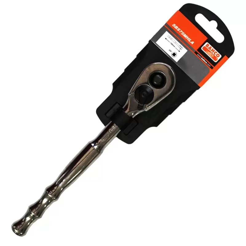 Ratchet Cabeza de Pera 3/8" - 1/2" Bahco SBS75MHLA