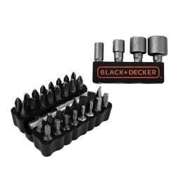 Taladro Atornillador 3/8" 8V + 54 Accesorios Black + Decker LD008KA-B2C