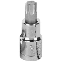 Dado Punta Torx 1/2" x T55 Corto Truper 13440