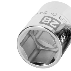 Dado Hexagonal Milimétrico 3/4" x 28mm Corto Truper 14977