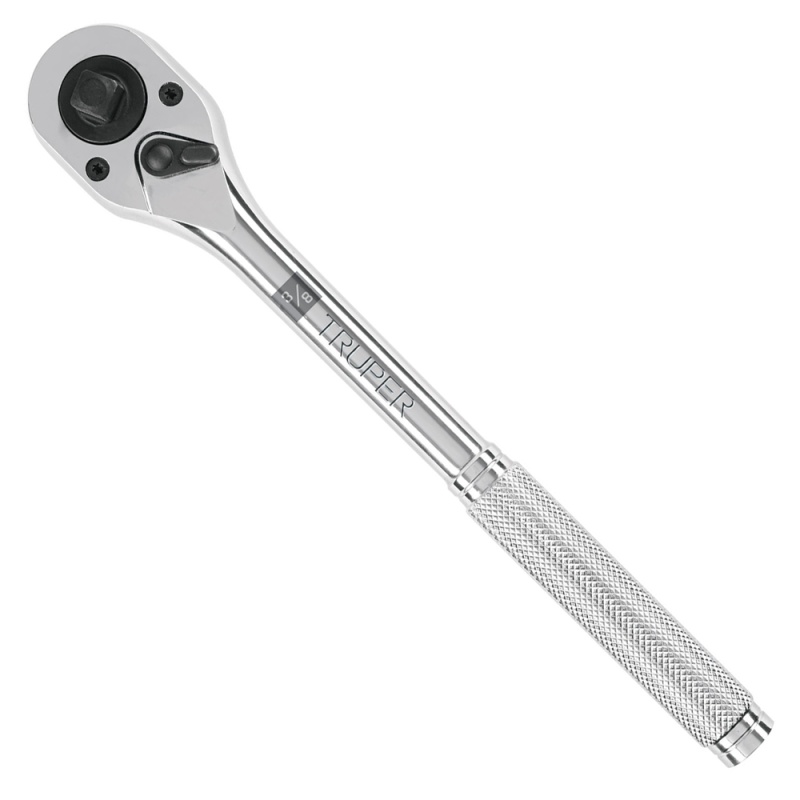 Ratchet Cabeza de Pera 3/8", 1/2" x 10" 72 Dientes Truper 13413