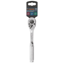 Ratchet Cabeza de Pera 1/4", 3/8", 1/2" x 7" 72 Dientes Truper 13649