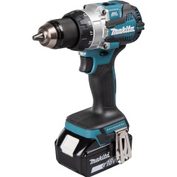 Taladro Percutor 1/2" 18V LXT BL 2 Bat y Carg Makita DHP489RFJ