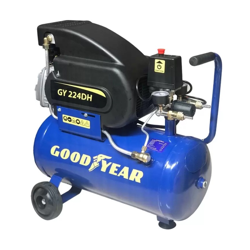 Compresor de Aire 2HP 25L 115 PSI GoodYear GY224DH