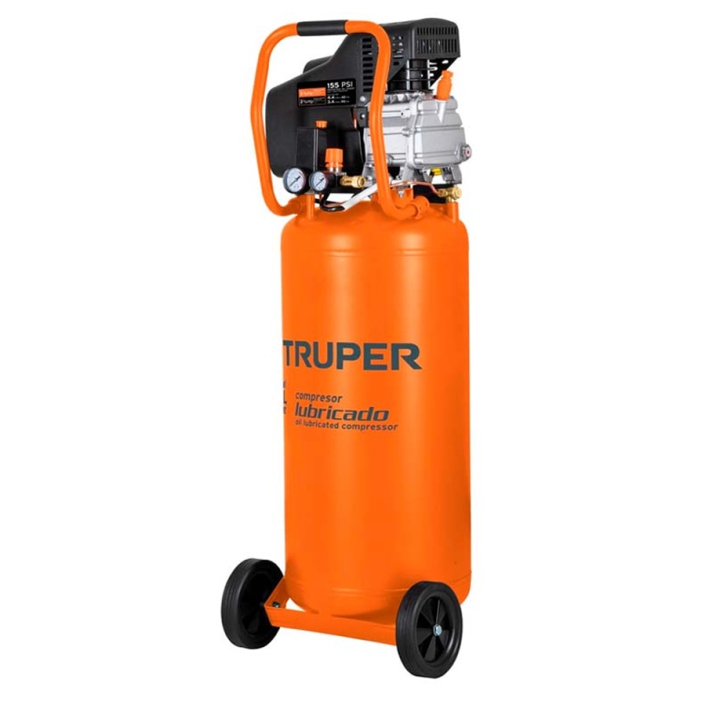 Compresora de Aire Vertical 3-1/2HP 80L 116 PSI Truper 102116