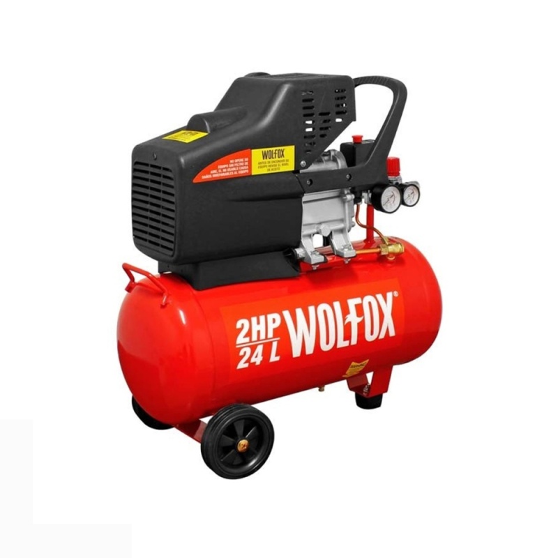 Compresor de Aire 2HP 24L 115 PSI Wolfox WF0626