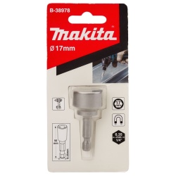 Dado Hexagonal Milimétrico 1/4" x 17mm Corto Makita B-38978