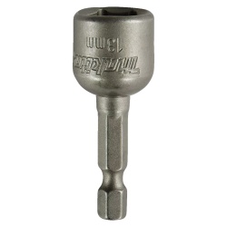 Dado Hexagonal Milimétrico 1/4" x 13mm Corto Makita B-38962