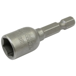 Dado Hexagonal Milimétrico 1/4" x 10mm Corto Makita B-38940