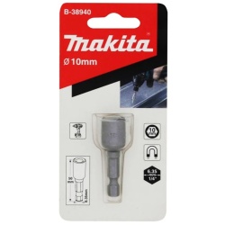 Dado Hexagonal Milimétrico 1/4" x 10mm Corto Makita B-38940