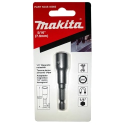 Dado Hexagonal Pulgada 1/4" x 5/16" Corto Makita B-45082