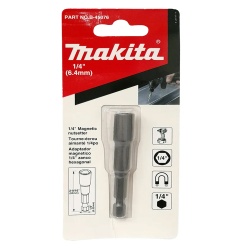 Dado Hexagonal Pulgada 1/4" x 1/4" Corto Makita B-45076