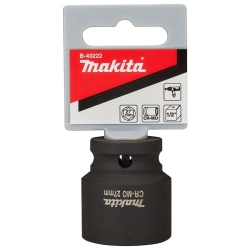 Dado Hexagonal Milimétrico 1/2" x 27mm Corto Makita B-40222