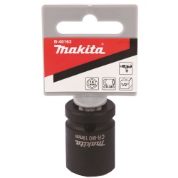 Dado Hexagonal Milimétrico 1/2" x 19mm Corto Makita B-40163