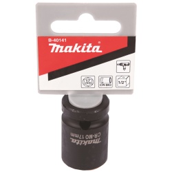 Dado Hexagonal Milimétrico 1/2" x 17mm Corto Makita B-40141