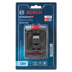 Batería de Iones de Litio GBA 18V 2,0 Ah Bosch 2608.000.726-000