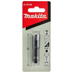 Adaptador de 1/4" Hex a 1/4" Makita D-74740