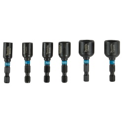 Set de Dados Hexagonal Milimétrico 1/4" Largo 6 Pzs Makita E-15768