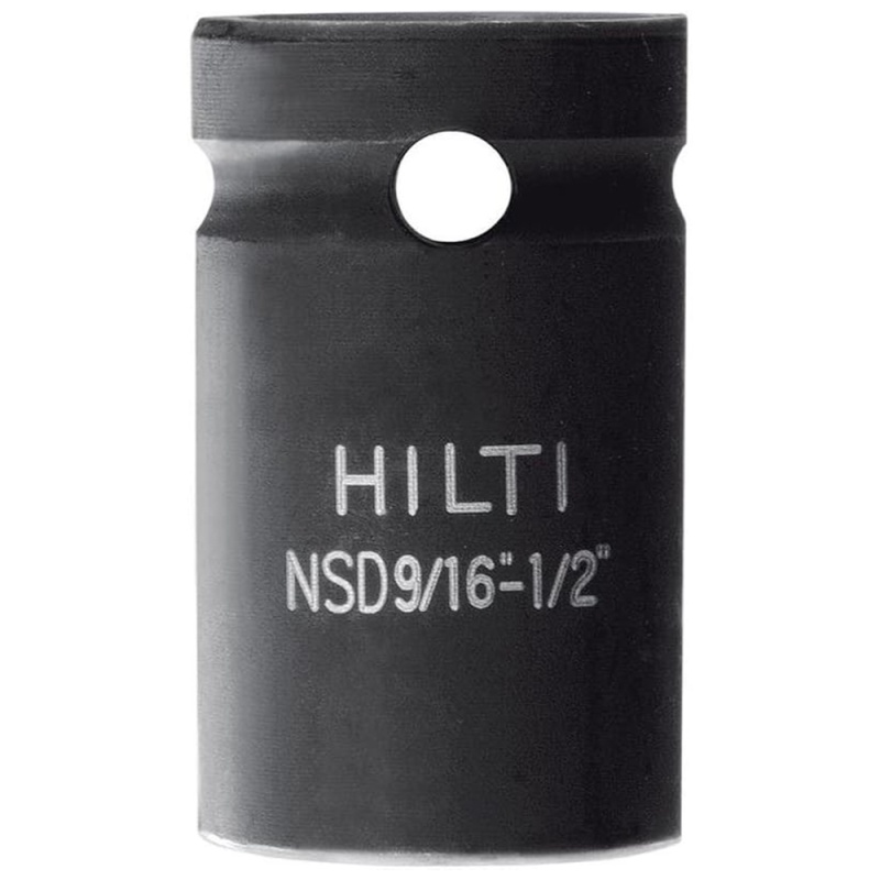 Dado Hexagonal Pulgada 1/2" x 9/16" Corto Hilti 305114