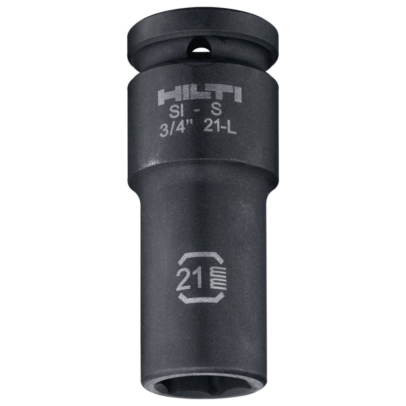 Dado Hexagonal Milimétrico 3/4" x 21mm Largo Hilti 2136472