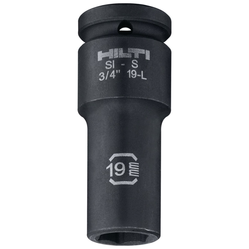 Dado Hexagonal Milimétrico 3/4" x 19mm Largo Hilti 2136471