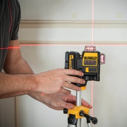 Nivel Láser Líneas 360° 12V Luz Roja 30 Mts Dewalt DW089LR