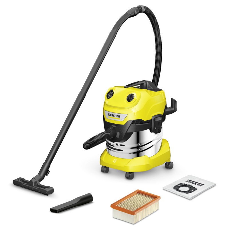 Aspiradora para Seco y Húmedo 1000W 20L Karcher WD 4 S V-20/5/22