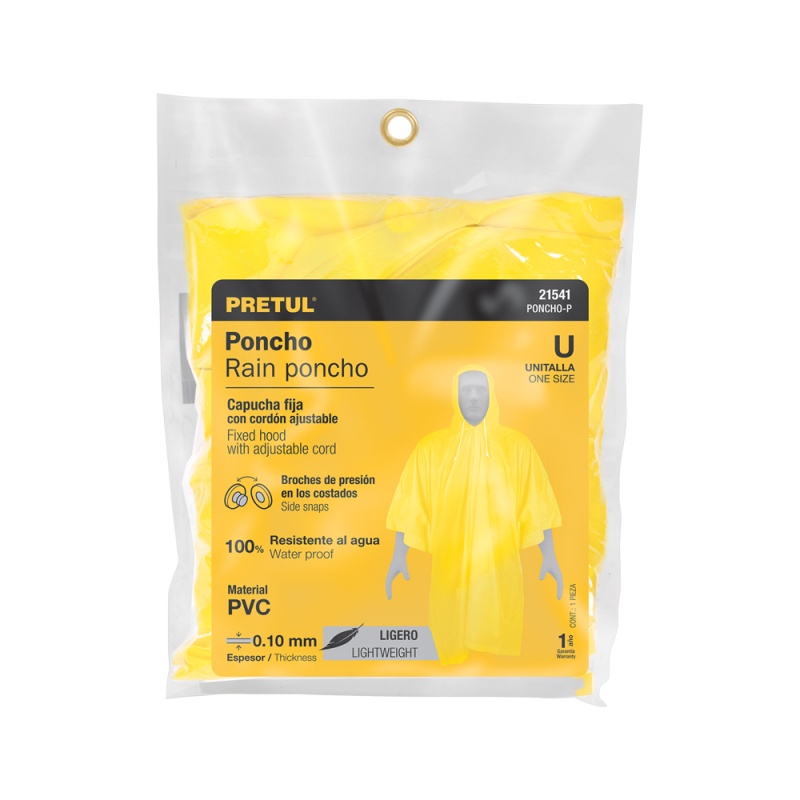 Poncho de PVC 0.10 mm Pretul 21541