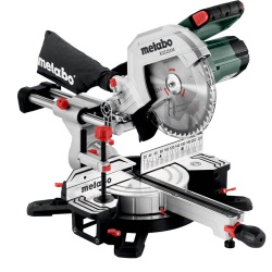 Sierra Ingleteadora Telescópica 8 1/2" (215mm) 1450W Metabo KGS 254 M