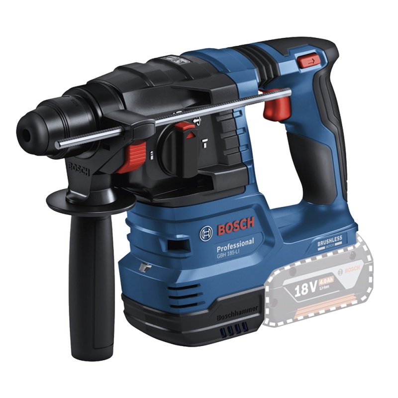 Rotomartillo SDS Plus 18V Brushless 1.9 J Baretool Bosch GBH 185-LI