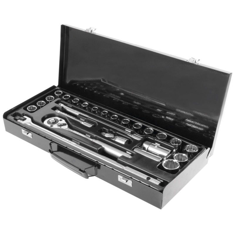 Juego de Herramientas 1/2" 26 Piezas Toolcraft TC0261