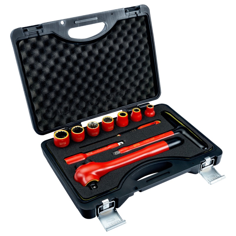 Juego de Herramientas Aisladas 1/2" 11 Piezas Bahco 7811DMV