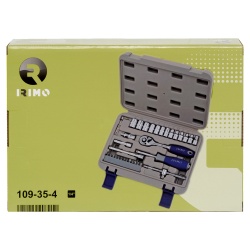 Juego de Herramientas 1/4" 35 Piezas Irimo 109-35-4