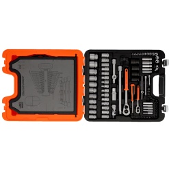 Juego de Herramientas 1/4" y 1/2" 108 Piezas Bahco S108