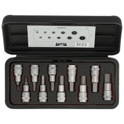 Set de Dados Punta Allen 1/2" Pulgada Corto 10 Pzs Bahco 7809Z/10