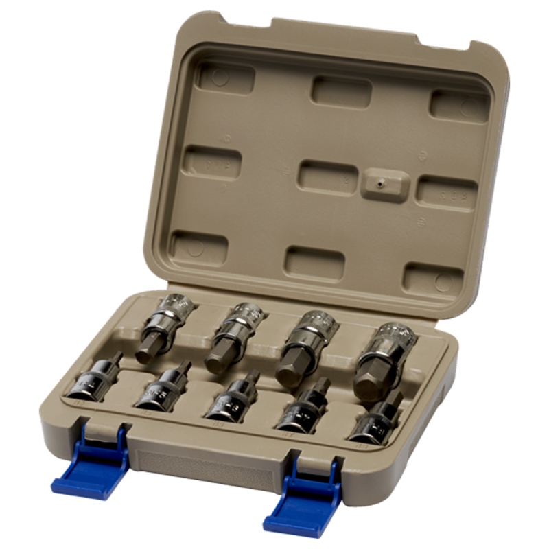 Set de Dados Punta Allen 1/2" Corto 9 Pzs Irimo 129-9H-4