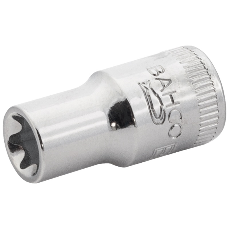 Dado Torx Hembra 1/4" x E5 Corto Bahco 6700TORX-E5