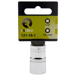 Dado Hexagonal Milimétrico 1/2" x 16mm Corto Irimo 121-16-1
