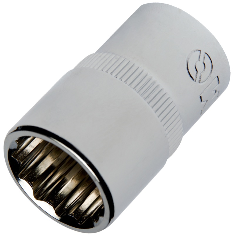 Dado Poligonal Milimétrico 1/2" x 23mm Corto Irimo 122-23-1