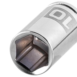 Dado Hexagonal Milimétrico 1/4" x 10mm Corto Truper 13172