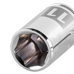 Dado Hexagonal Milimétrico 1/4" x 11mm Corto Truper 13173